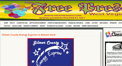 Desktop Screenshot of gilmerfreepress.net